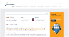 Desktop Screenshot of aids-drugs-online.com